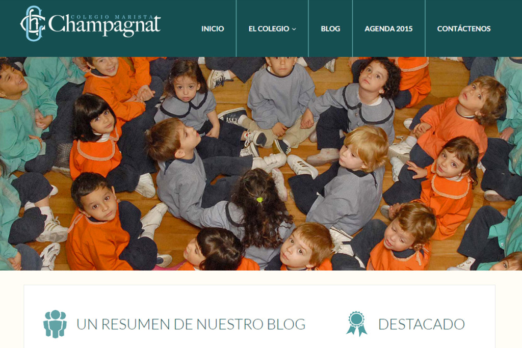 Web Colegio Marista Champagnat